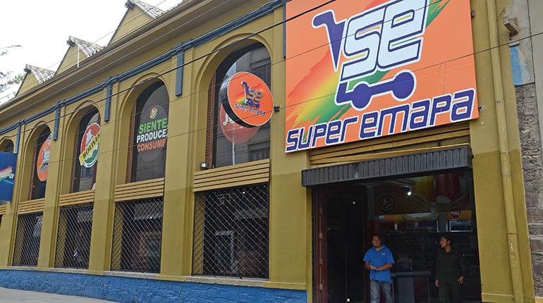 Las oficinas centrales de Emapa en la ciudad de Cochabamba. | Josué Hinojosa