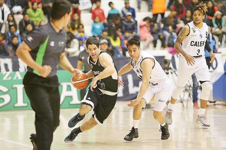ACCIÓN DEL PARTIDO ENTRE OLIMPIA Y CALERO, POR LA LIGA. FIBA