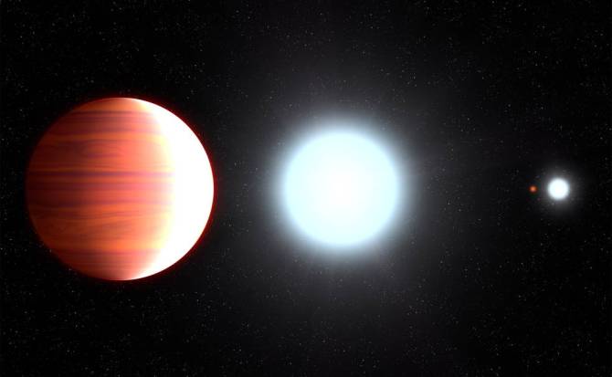 El telescopio Hubble descubre un planeta donde ‘nieva’ protector solar