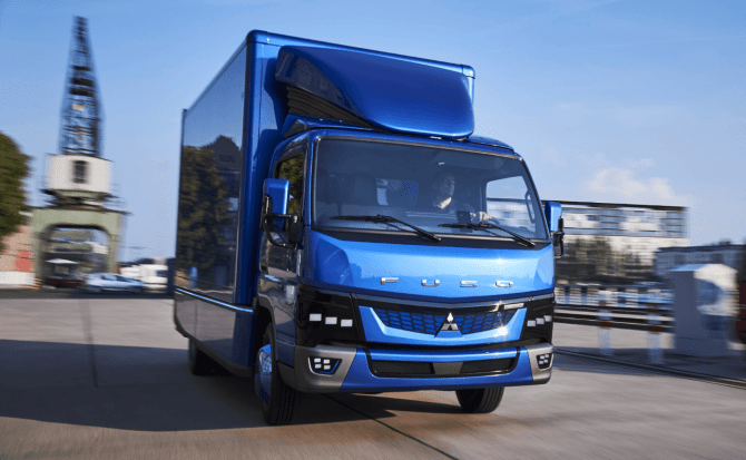 El camión eléctrico de Daimler comienza a rodar