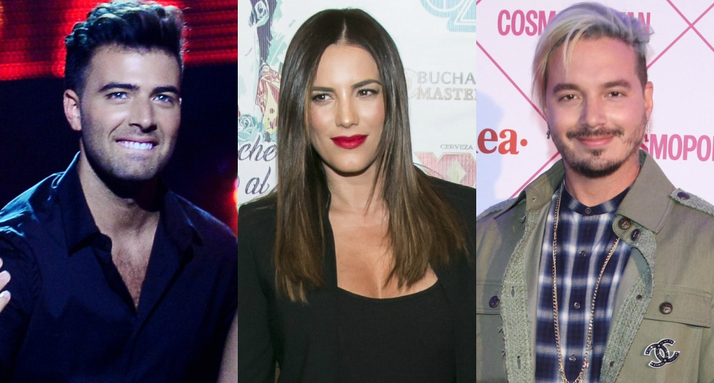 Jeancarlos Canela, Gaby Espino, J Balvin