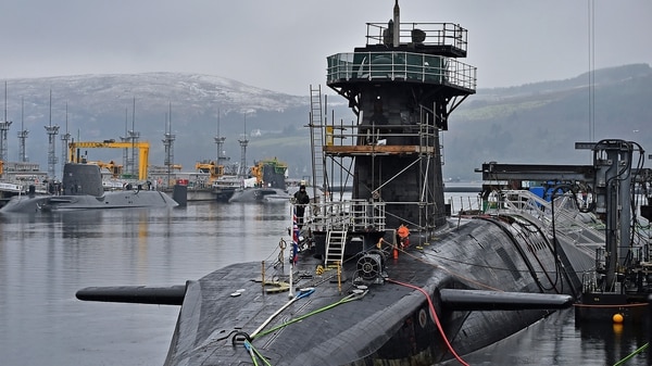 El submarino nuclear HMS Vigilant (Getty)