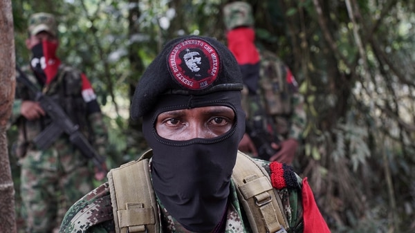 Yerson, el comandante del Ejército Nacional de Liberación Nacional (ELN) ( REUTERS/Federico Rios)