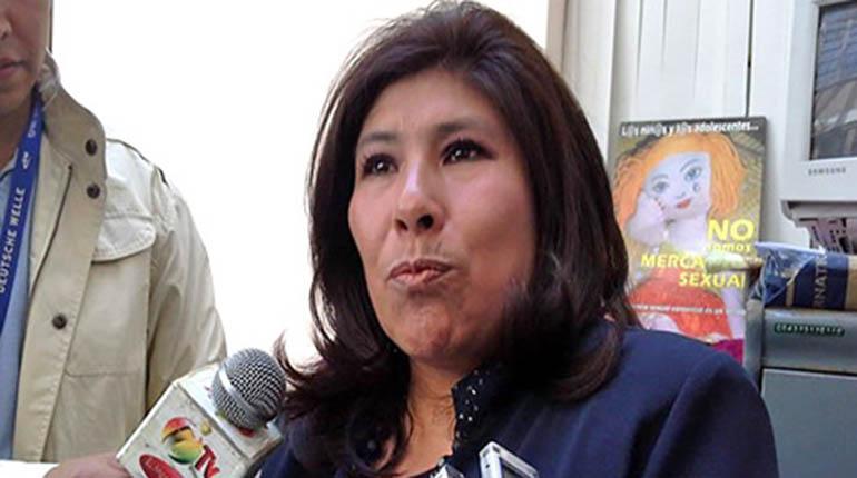 La directora ejecutiva de la Lotería Nacional de Bolivia (Lonabol), Rossío Pimentel. | Foto archivo | Agencias