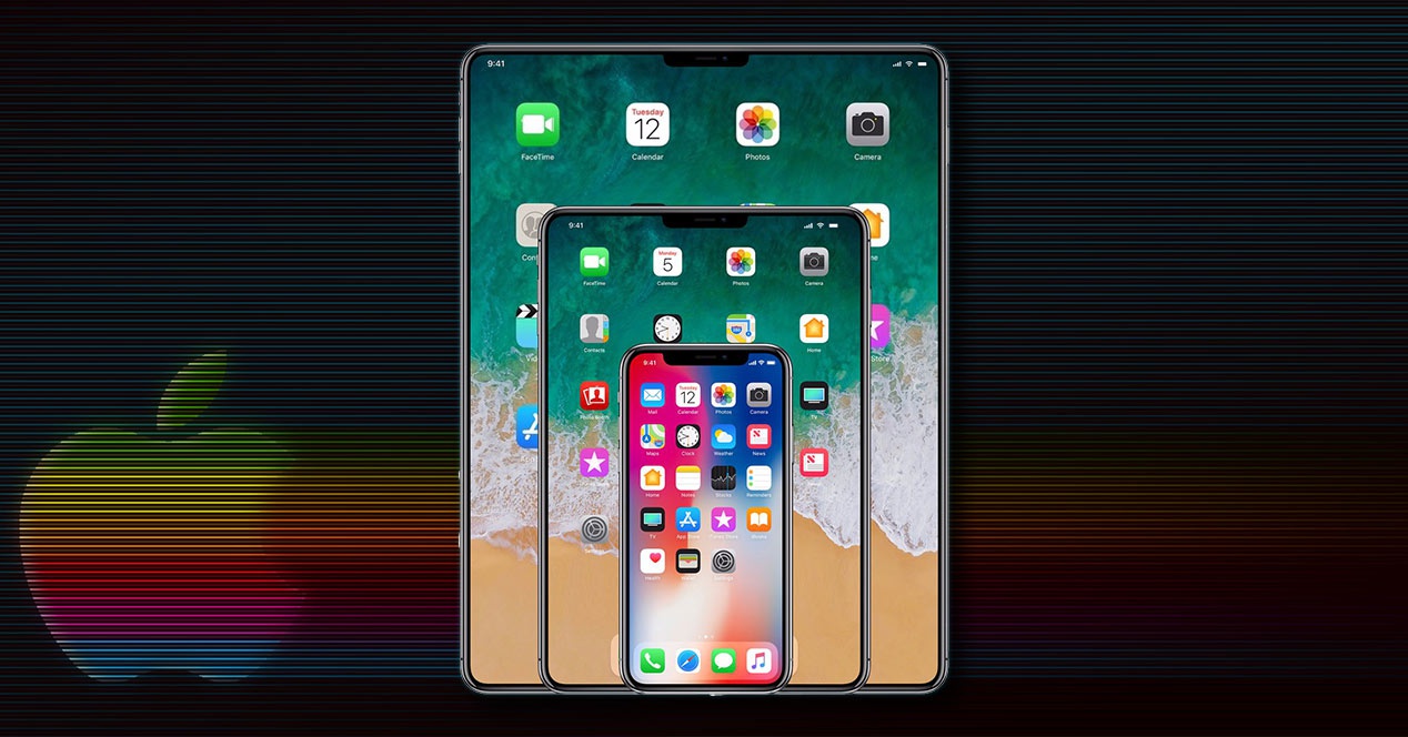 iPad con pantalla sin marcos