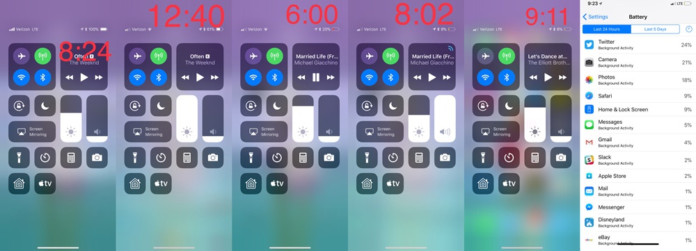 Datos de autonomía ofrecidos por la batería del iPhone X
