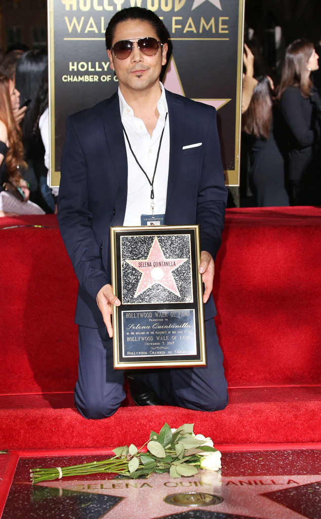 Chris Perez, Selena Quintanilla, Hollywood Walk of Fame