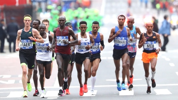 Geoffrey Kamworor ganó la maratón (Getty Images)