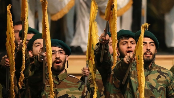 Militantes de Hezbollah (AP)