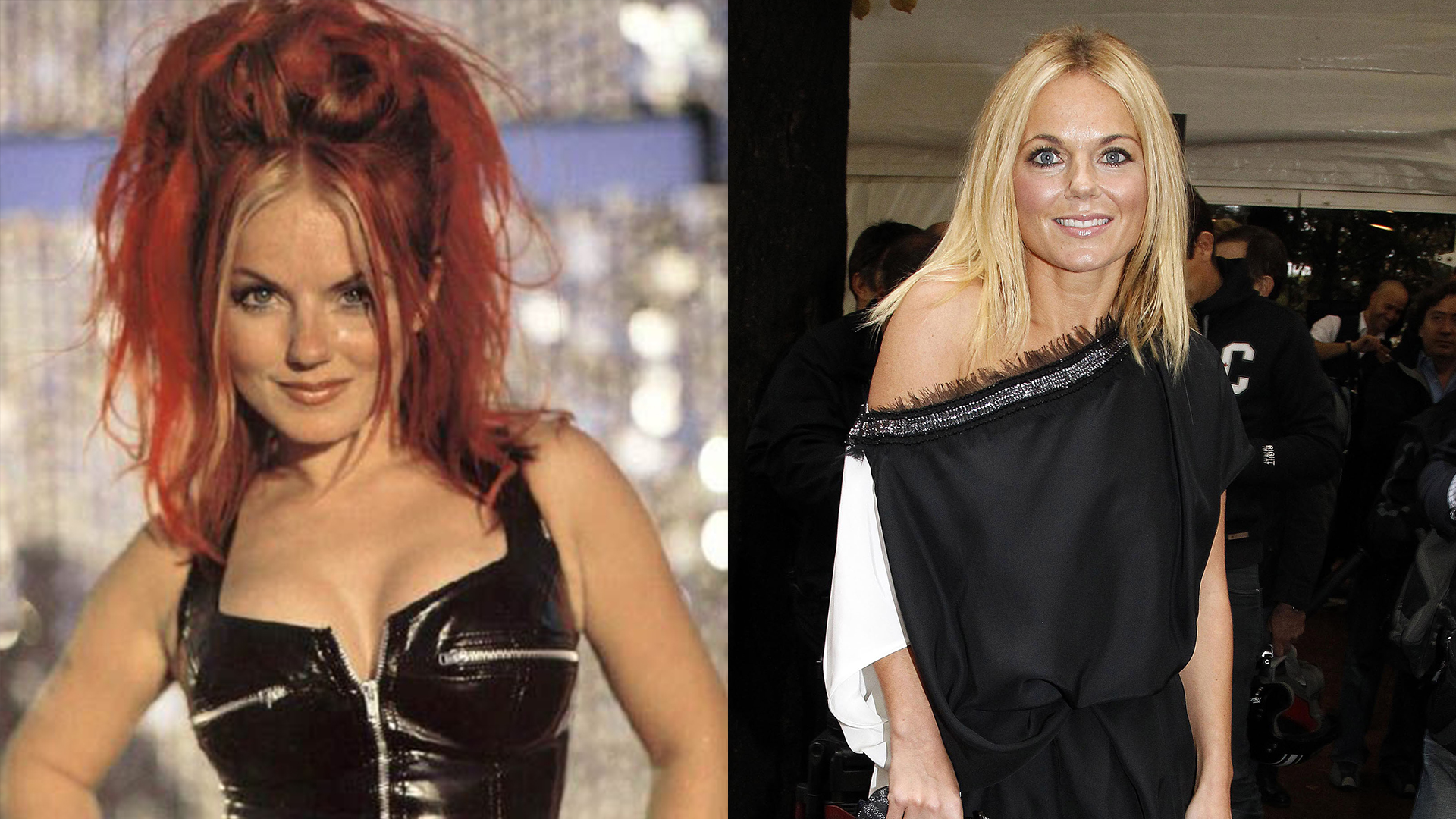 Geri Halliwell antes y despues