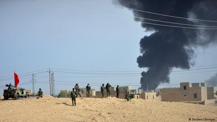 Irak, Shiite Popular Mobilization Forces (PMF) ziehen in Richtung der Stadt Al-Qaim vor (Reuters/Stringer)