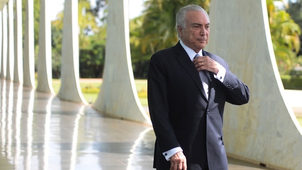 El presidente brasileño Michel Temer (Reuters)