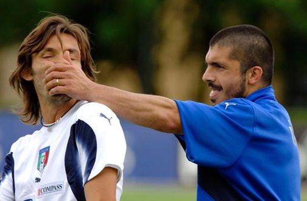 Resultado de imagen para pirlo y gattuso