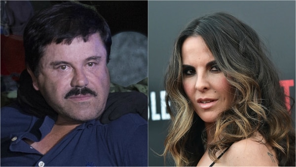 Chapo Guzmán y Kate del Castillo. (Getty)