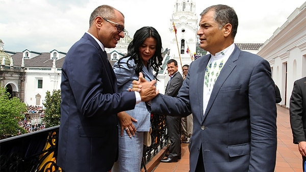 Jorge Glas fue la mano derecha de total confianza del ex presidente Rafael Correa.