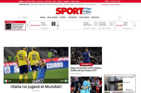 Sport, España