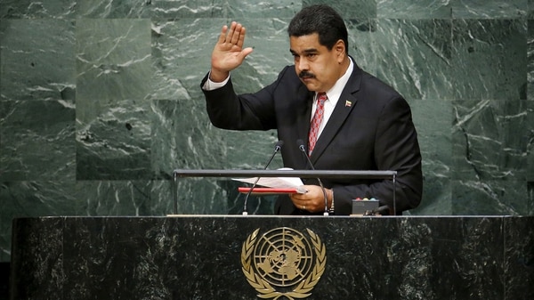 Nicolás Maduro en la Asamblea General de la ONU en 2015 (Reuters)