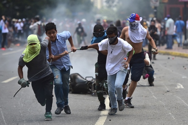 EEUU acusó al régimen chavista de utilizar la violencia contra su pueblo (AFP)