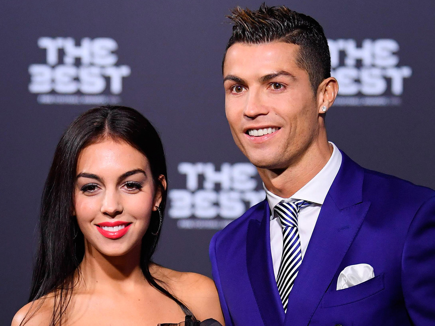 Cristiano Ronaldo y Georgina Rodríguez.