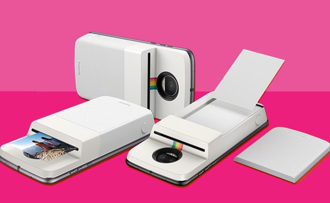 El nuevo módulo de Motorola y Polaroid imprime fotos desde el móvil