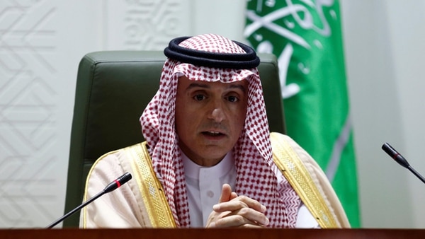 Adel al Jubeir, ministro de Relaciones Exteriores de Arabia Saudita (Reuters)