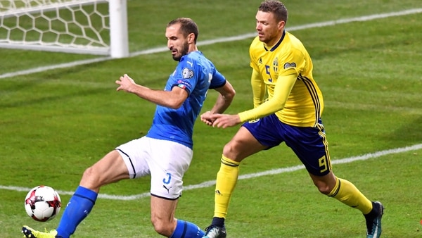 Giorgio Chiellini: a los 33 años, el marcador central de Juventus, no jugará (Reuters)