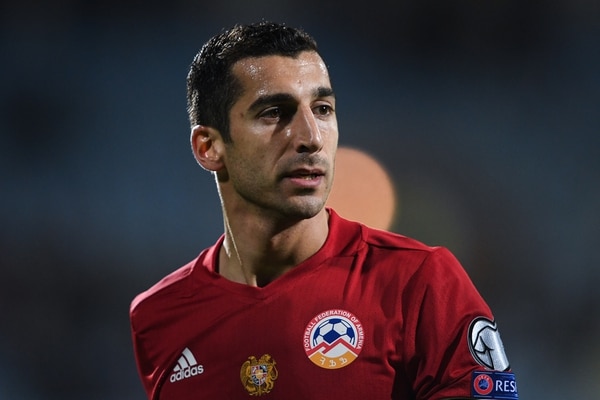 Henrikh Mkhitaryan: el armenio del Manchester United también dejará un hueco significante en el Mundial (AFP)