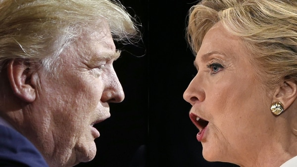 Donald Trump y Hillary Clinton (AFP)