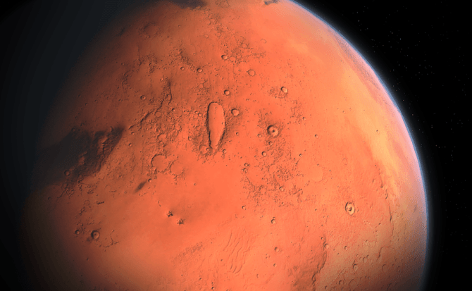 Sorpresa en el planeta rojo: el agua líquida de Marte era en realidad arena