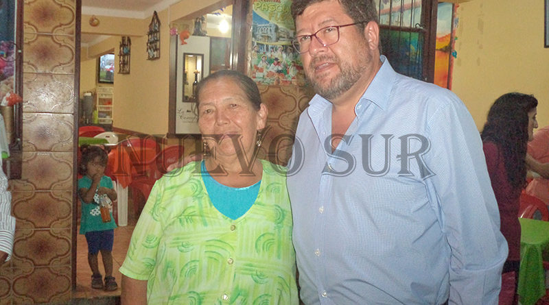 El empresario Samuel Doria Medina, se encuentra de visita en Tarija y dijo que apoya el voto nulo en las elecciones judiciales.