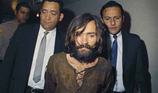 Charles Manson detenido en 1969 (AP Photo, File)