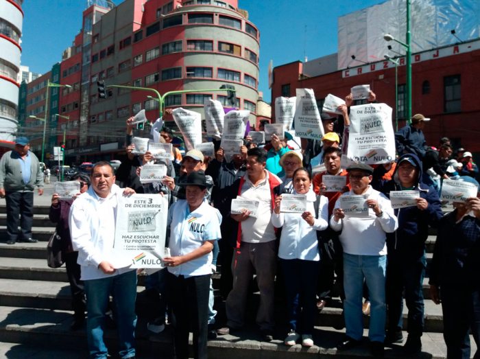 ORGANIZACIONES POLÍTICAS EN CAMPAÑA POR EL VOTO NULO ANUNCIARON “CONTROL ELECTORAL” EL DÍA DE LAS ELECCIONES.