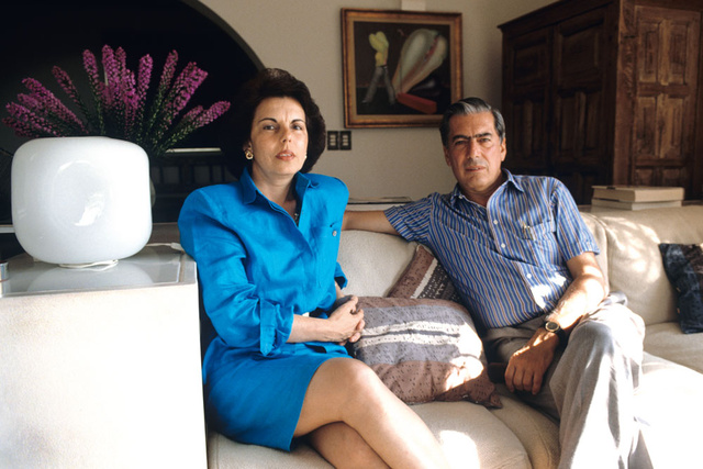 Patricia y Mario en los años ochenta. Él la definió como una mujer de carácter indomable. 