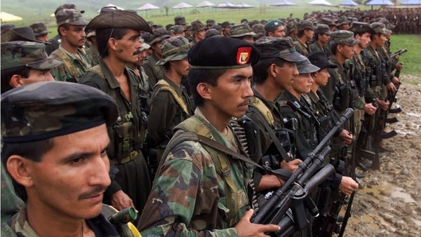 Combatientes de las FARC (AP)