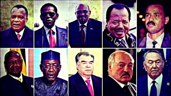 Los 10 dictadores que llevan más tiempo en el poder