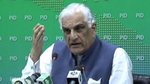 El ministro de Justicia de Pakistán Zahid Hamid