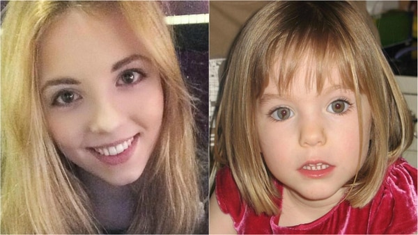 La estudiante Harriet Brookes y Madelaine McCann, la niña desaparecida en 2007