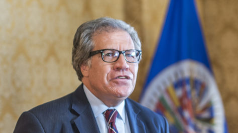 El secretario General de la Organización de Estados Americanos (OEA), Luis Almagro. 