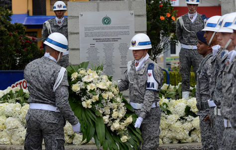 Homenaje en Colombia a las víctimas del accidente aéreo de Chapecoense