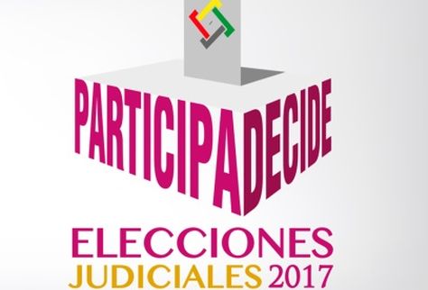 Logotipo de las elecciones judiciales del 3 de diciembre