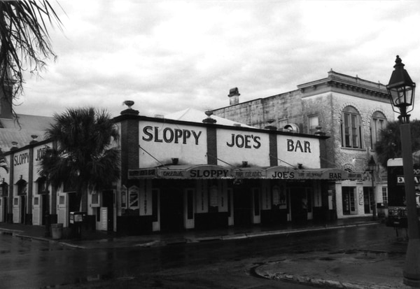 Sloppy Joe’s Bar, donde recuperaron las fotos. Todavía sigue abierto