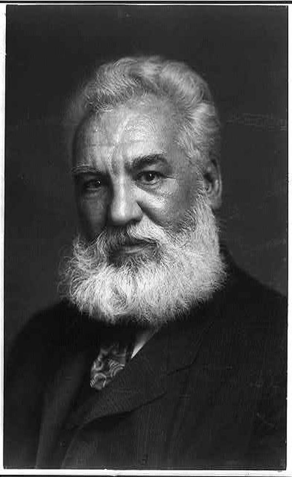 Alexander Graham Bell en 1904 (The Washington Post / Library of Congress)