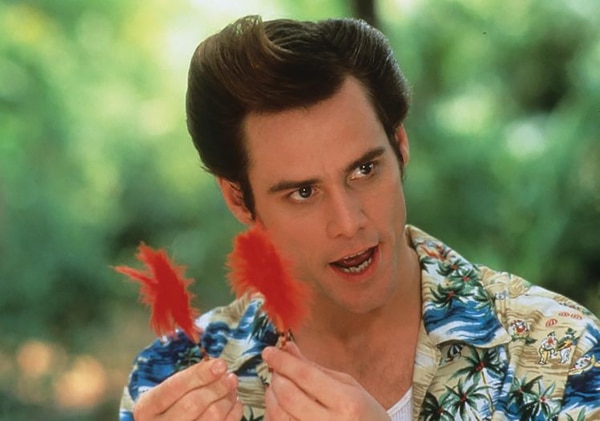 Jim Carrey como Ace Ventura
