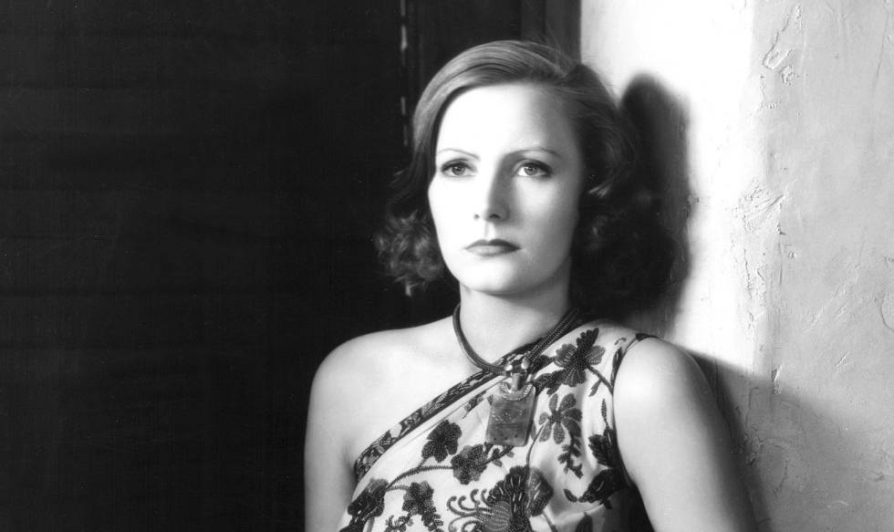 Greta Garbo, en la película 