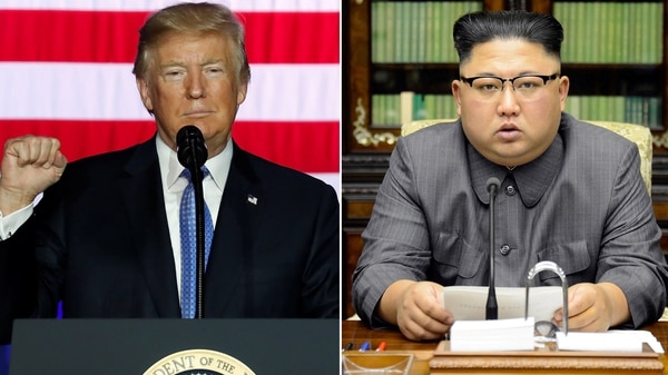 El presidente estadounidense Donald Trump y el dictador norcoreano Kim Jong-un