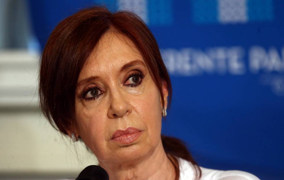 Cristina Fernández de Kirchner, este jueves en Buenos Aires.
