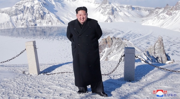 Kim se dirigió al Monte para celebrar la última prueba nuclear de la dictadura (Reuters)