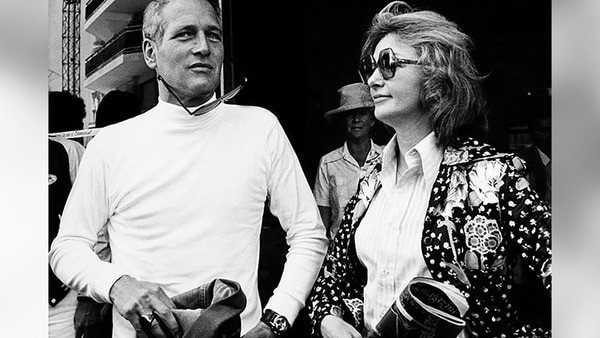 Paul Newman con el Rolex que le regaló su pareja de toda la vida, Joanne Woodward