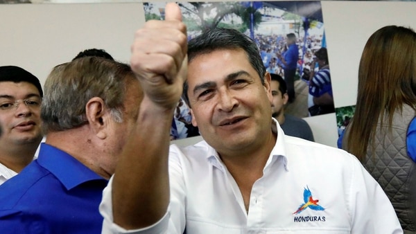 El presidente de Honduras Juan Hernández. (Reuters)