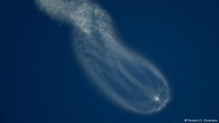 Soyuz MS-05 Start am Baikonur Cosmodrome (Reuters/S. Zhumatov)